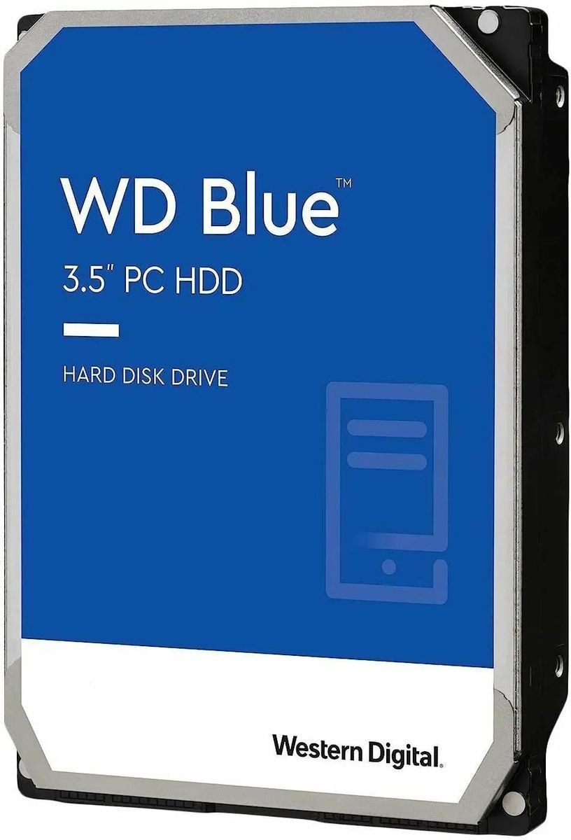 Жёсткий диск 3,5″ WD Blue 2000GB 5400об/мин 64Мб— фото №1