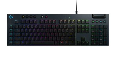 Клавиатура Logitech G815 LightSync RGB GL Linear, черный
