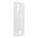 Чехол-накладка iBox Crystal с кардхолдером прозрачный, для Xiaomi 12 Lite— фото №1