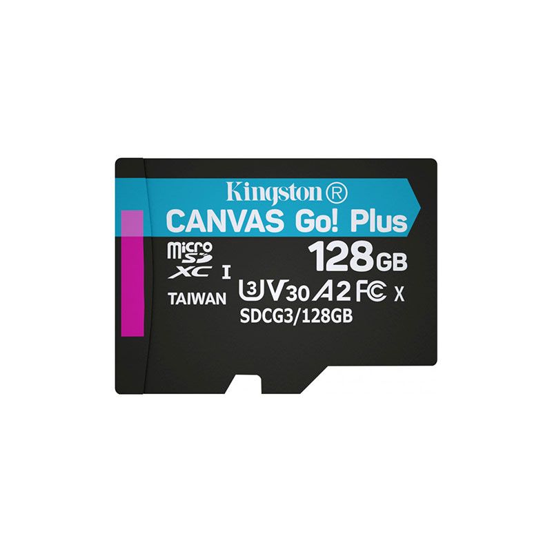 Карта памяти microSDXC Kingston Canvas Go Plus, 128GB— фото №3