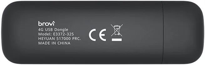 Модем Huawei Brovi E3372-325, черный— фото №2