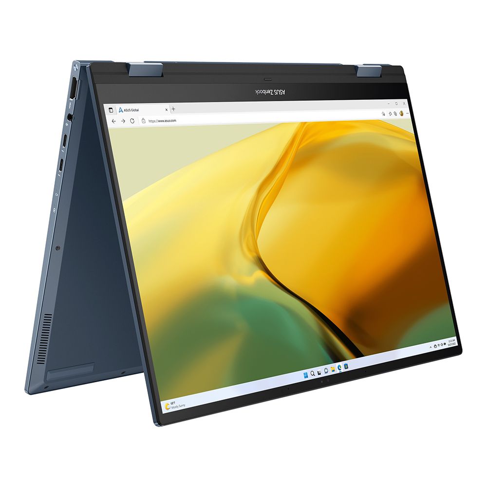 Ультрабук Asus ZenBook 14 Flip OLED UP3404VA-KN184W 14″/Core i7/16/SSD 1024/Iris Xe Graphics/Windows 11 Home 64-bit/синий— фото №0