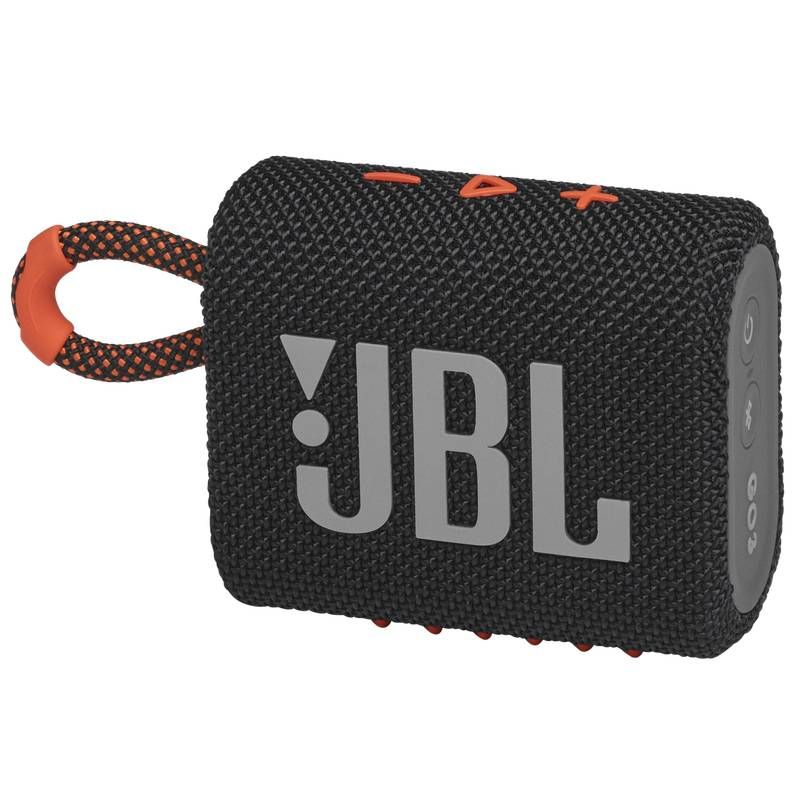 Акустическая система JBL Go 3, 4,2 Вт черно-оранжевый— фото №1