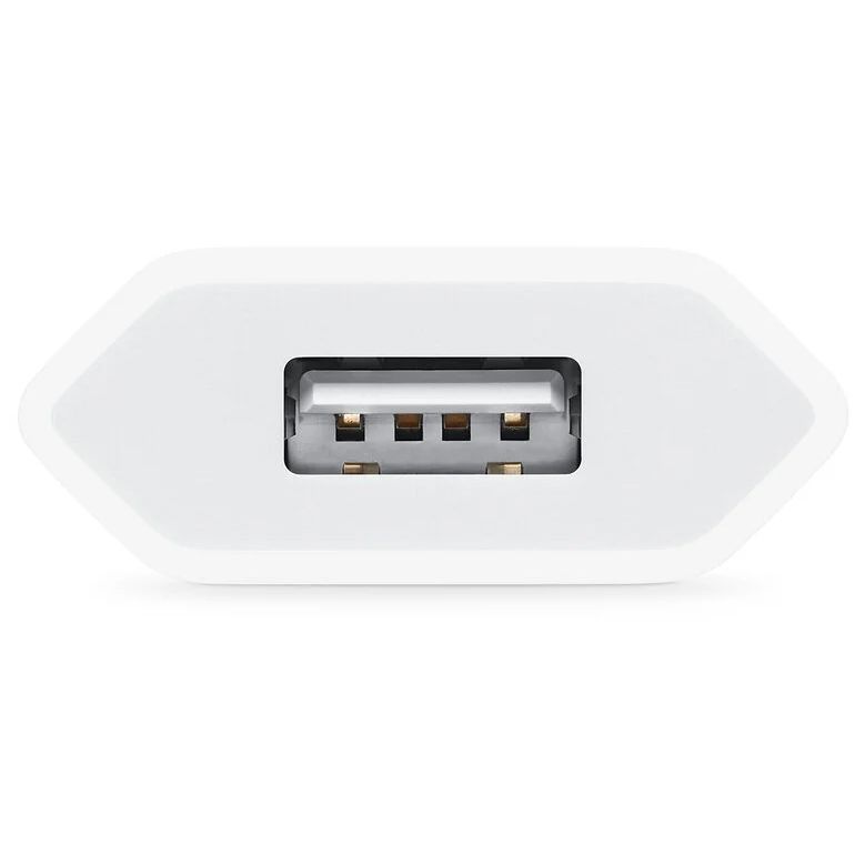 Зарядное устройство сетевое Apple USB, 5Вт, белый— фото №2