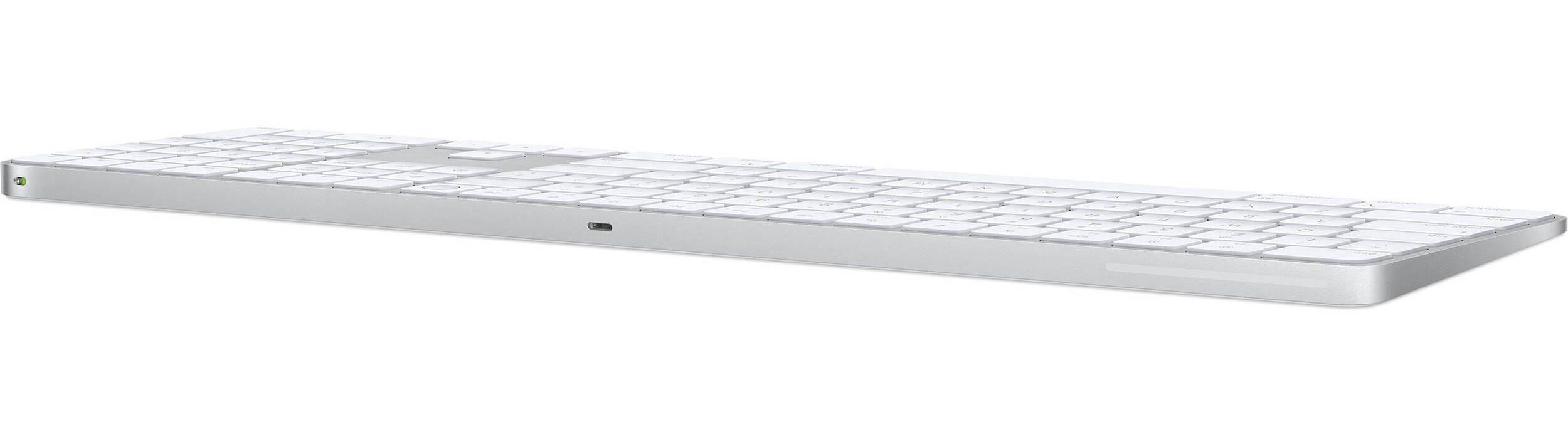 Клавиатура Apple Magic Keyboard с Touch ID и цифровой панелью, серебристый+белый— фото №2
