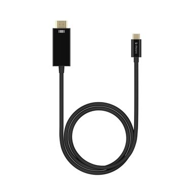Кабель Deppa USB-C/HDMI 1.8м, черный— фото №0
