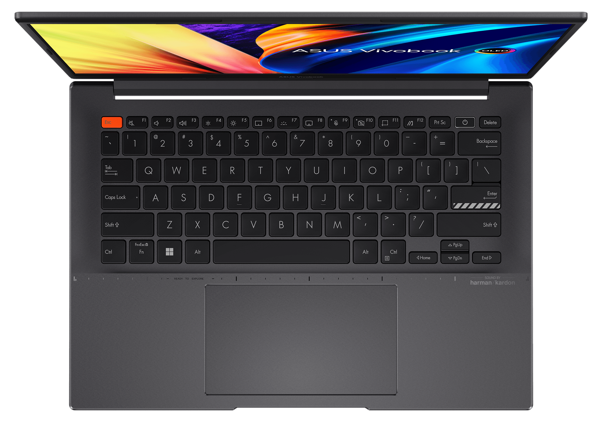 Ноутбук Asus VivoBook S14 OLED M3402RA-KM081 14″/Ryzen 7/16/SSD 1024/Radeon Graphics/no OS/серый— фото №3