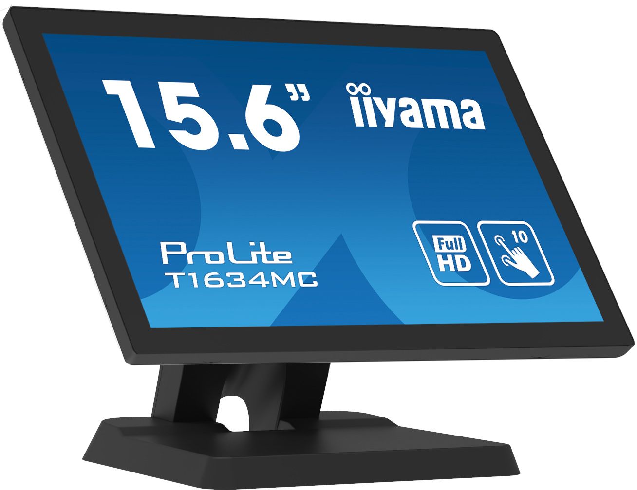 Монитор Iiyama ProLite T1634MC-B8X 15.6″, черный— фото №1