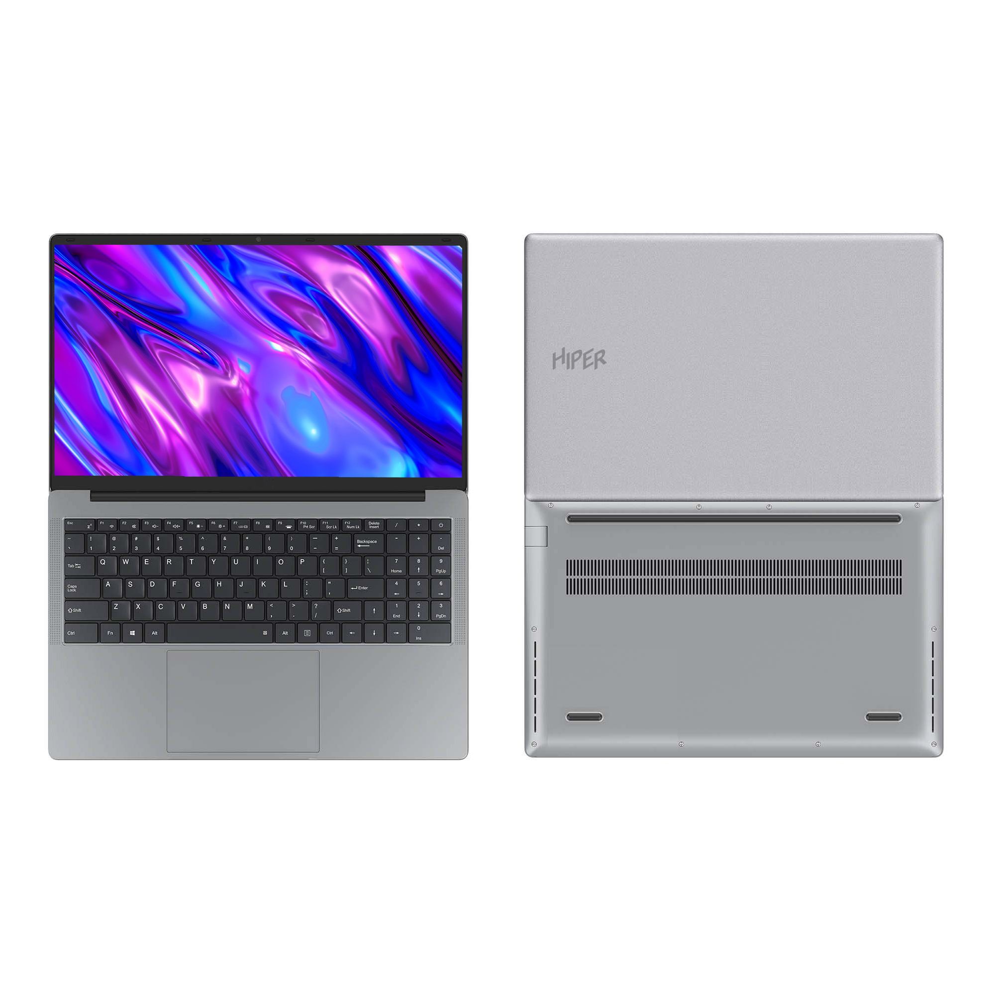 Ноутбук Hiper Dzen H1569O582DMP 15.6″/Core i5/8/SSD 256/Iris Xe Graphics/FreeDOS/серый— фото №4