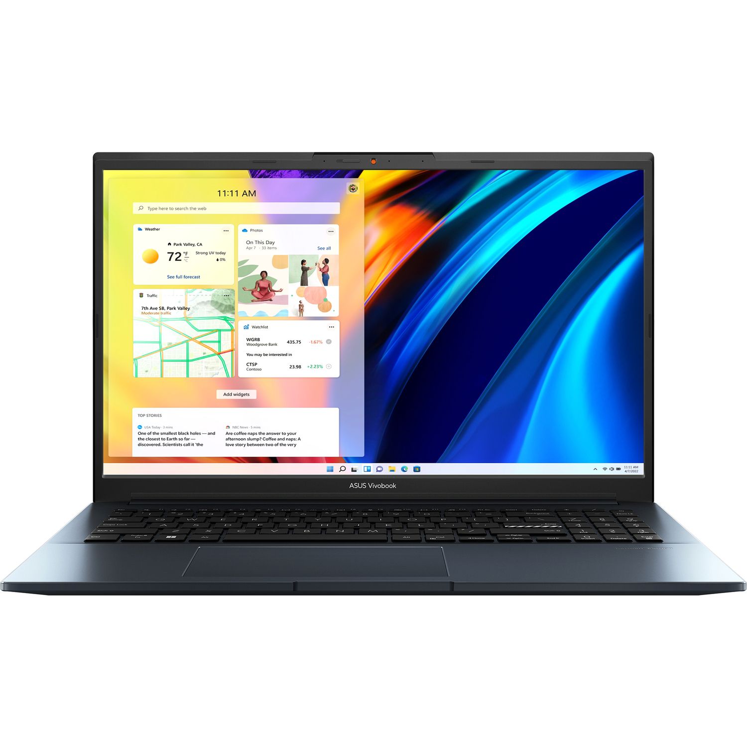 Ноутбук Asus VivoBook Pro 15 M6500QC-HN089 15.6″/Ryzen 7/16/SSD 512/3050/FreeDOS/синий— фото №1