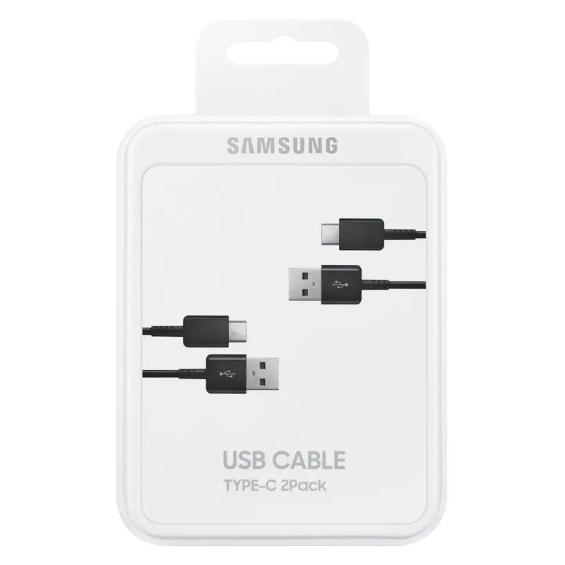 Кабель Samsung 2Pack USB 2.0 / USB-C 1,5м, черный— фото №1
