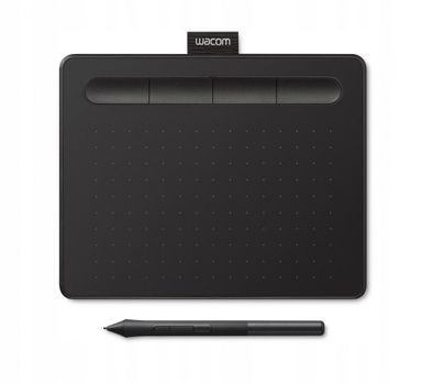Графический планшет Wacom Intuos S, Формат А6, черный
