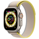 Apple Watch Ultra GPS + Cellular 49mm (ремешок Trail Loop желтый/бежевый, IP6X)— фото №0