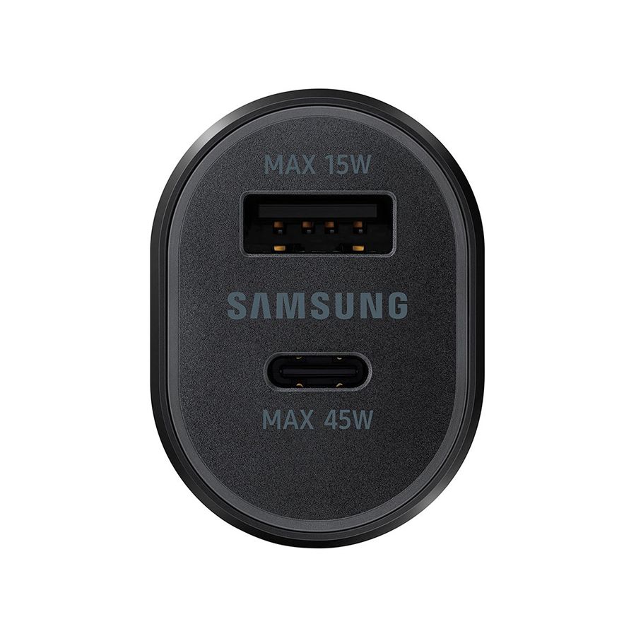 Зарядное устройство автомобильное Samsung EP-L5300X, 45Вт, черный— фото №2