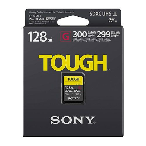 Карта памяти SDXC Sony серии SF-G TOUGH, 128GB— фото №2