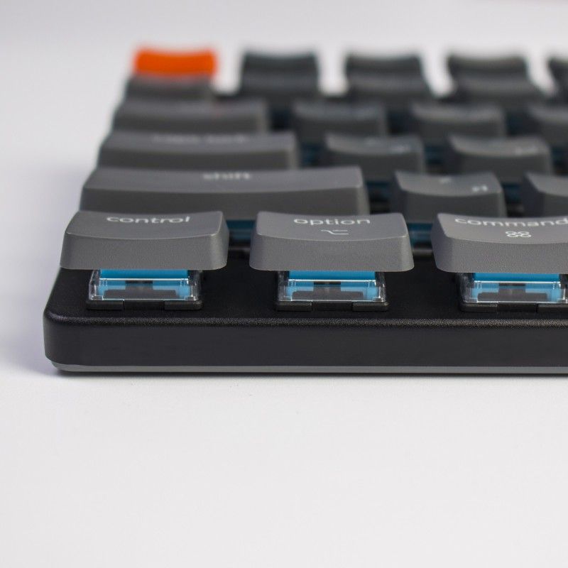 Клавиатура Keychron K3, RGB подсветка, Brown Switch, тёмно-серый— фото №2