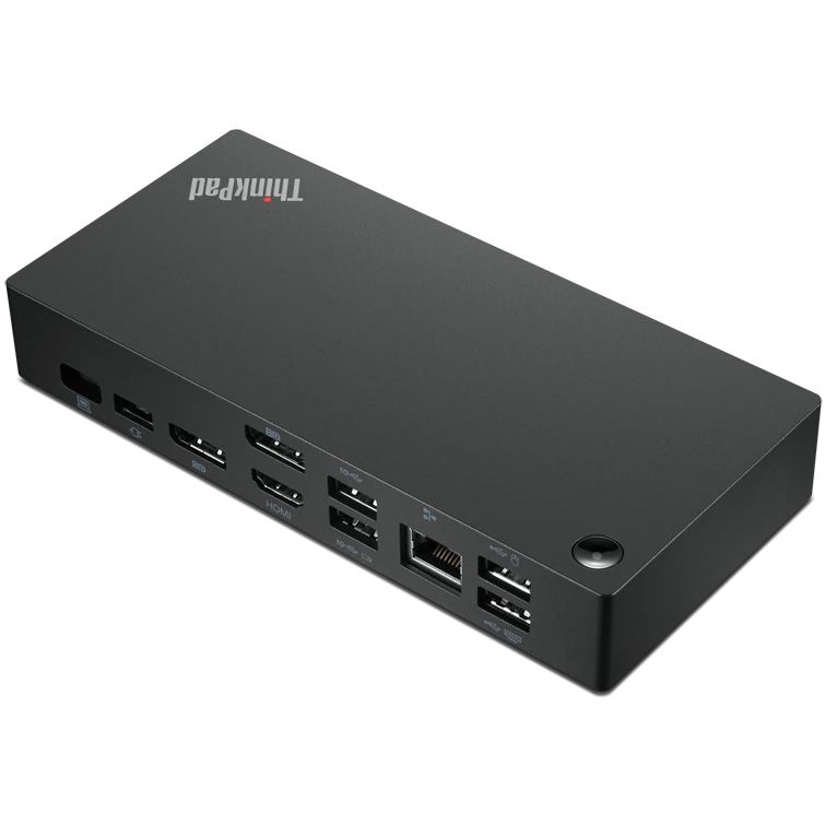 Док-станция Lenovo ThinkPad Universal USB-C Dock, черный— фото №1