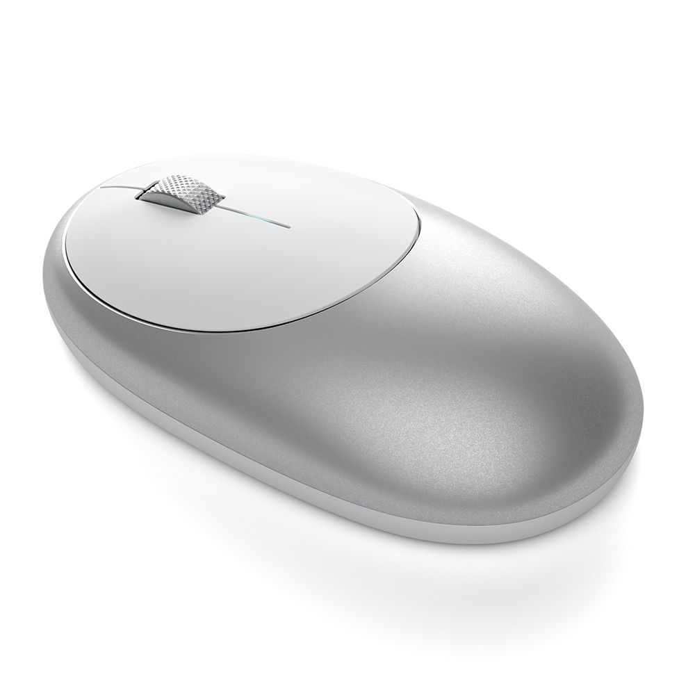Мышь Satechi M1 Bluetooth Wireless Mouse, беспроводная, серебристый— фото №3