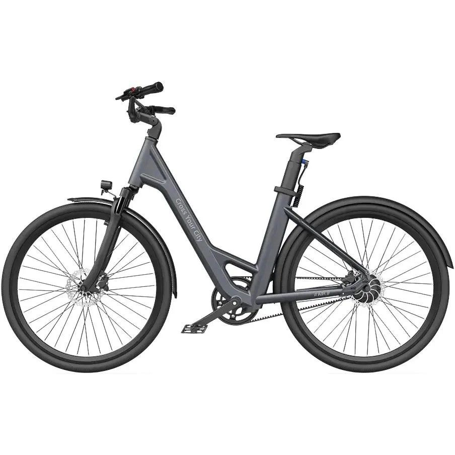 Электровелосипед ADO A28 Lite, серый— фото №2