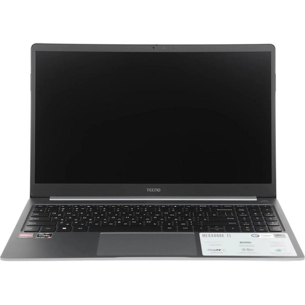 Ноутбук Tecno Megabook T1 15.6″/Core i5/16/SSD 512/UHD Graphics/Windows 11 Home 64-bit/серый— фото №3