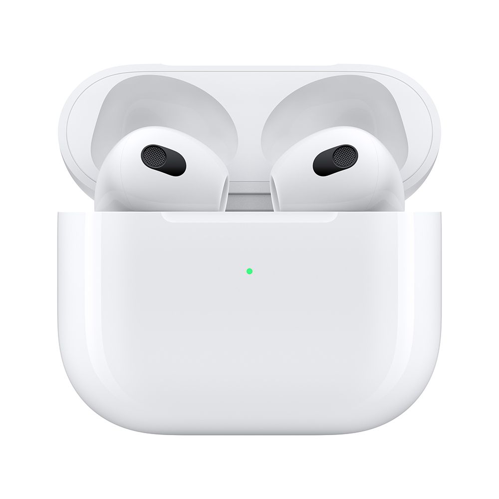 Беспроводные наушники Apple AirPods 3 (2021) в зарядном футляре, белый— фото №2