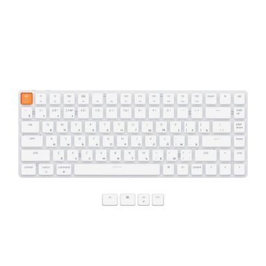 Клавиатура Keychron K3, Gateron Red Switch, белый
