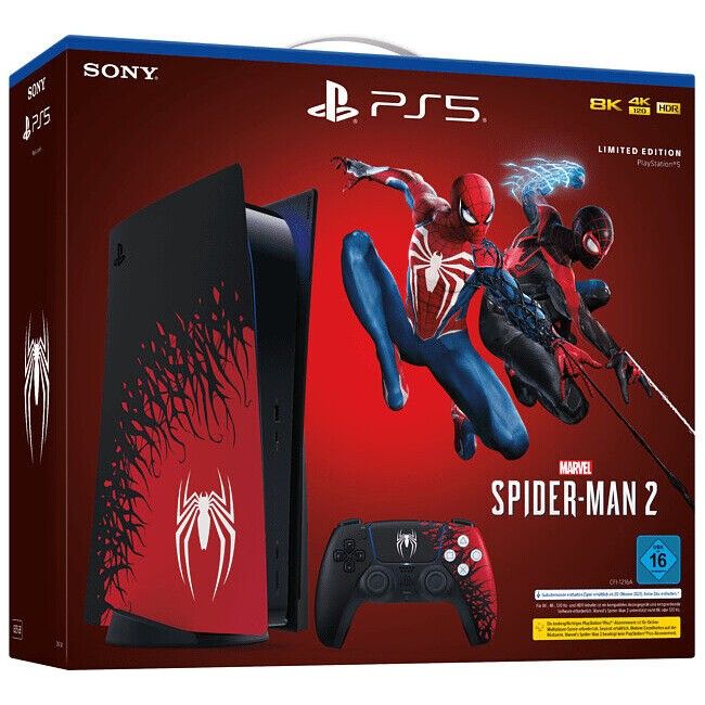 Игровая консоль Sony PlayStation 5 Blu-ray + Marvel's Spider-Man 2 Limited Edition— фото №0