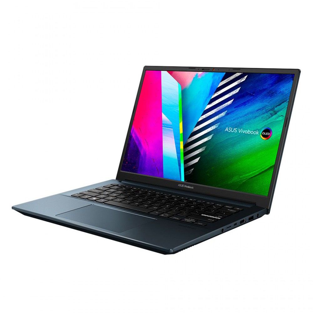 Ноутбук Asus VivoBook Pro 14 OLED K3400PA-KM017W 14″/Core i5/8/SSD 512/Iris Xe Graphics/Windows 11 Home 64-bit/синий— фото №1