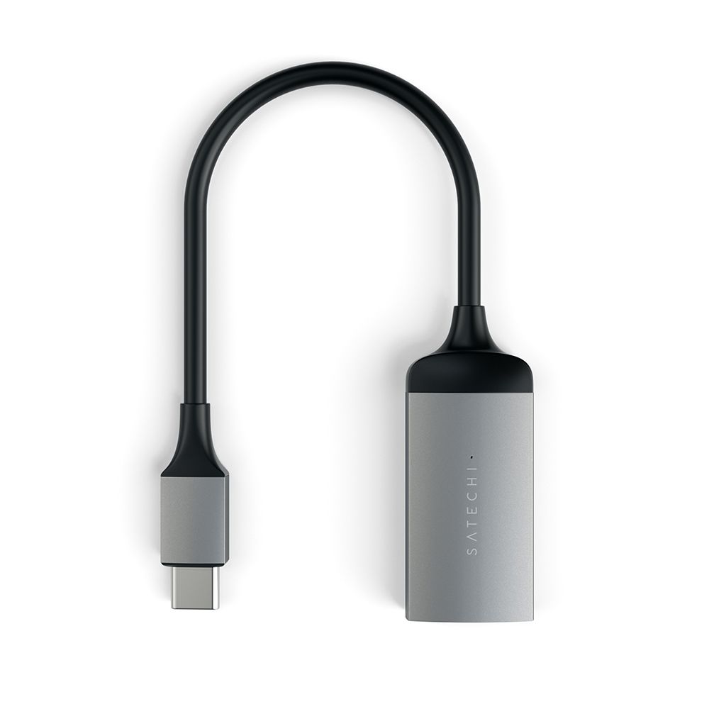 Адаптер Satechi USB-C to HDMI USB-C / HDMI (f), серый космос— фото №3