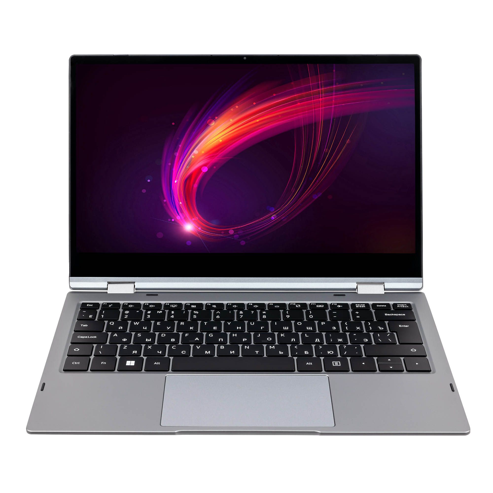Ноутбук Hiper Slim H1306O7165WM 13.3″/Core i7/16/SSD 512/UHD Graphics/Windows 10 Pro 64 bit/серый— фото №0
