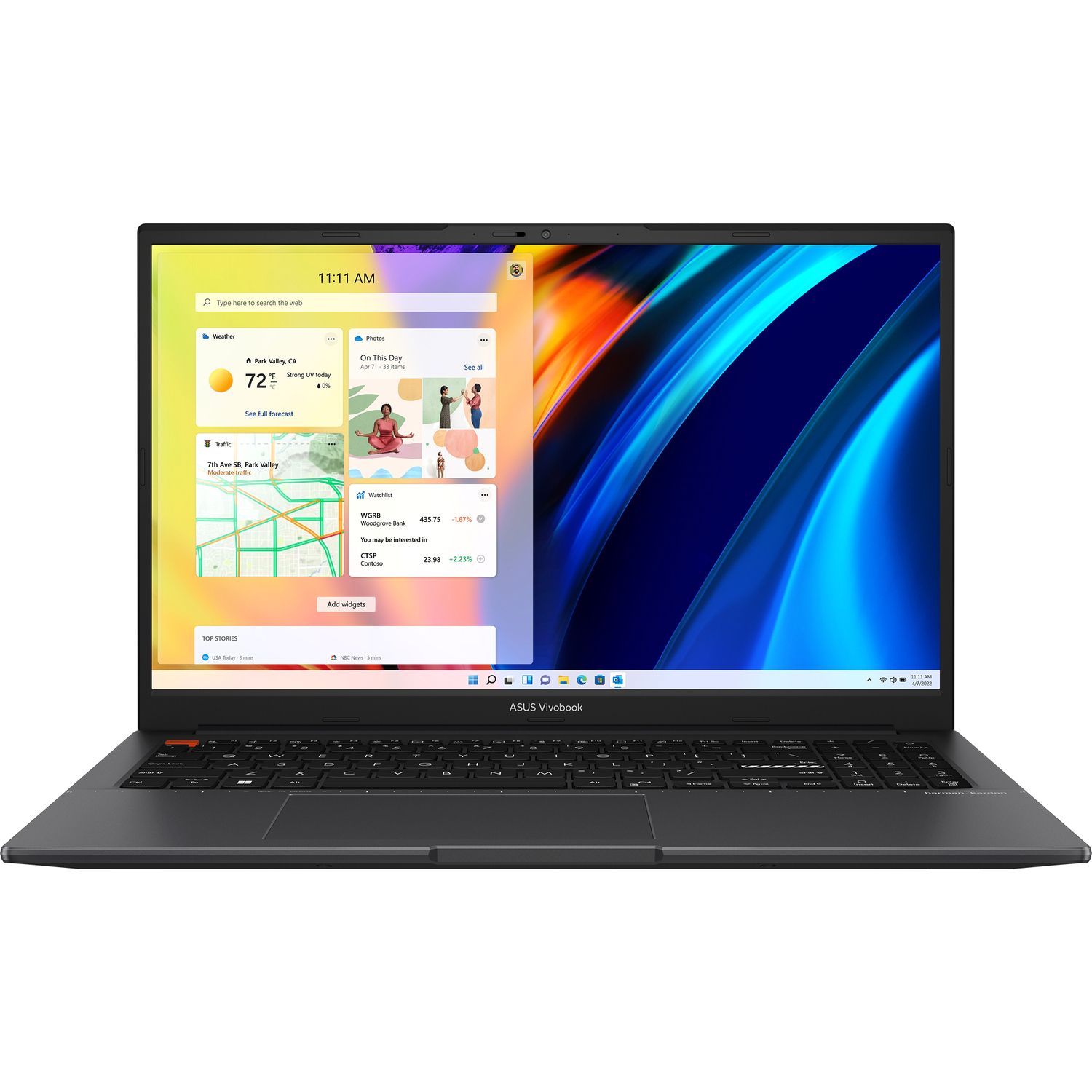 Ноутбук Asus Vivobook S15 M3502QA-BQ238 15.6″/Ryzen 5/8/SSD 512/Radeon Graphics/FreeDOS/черный— фото №0