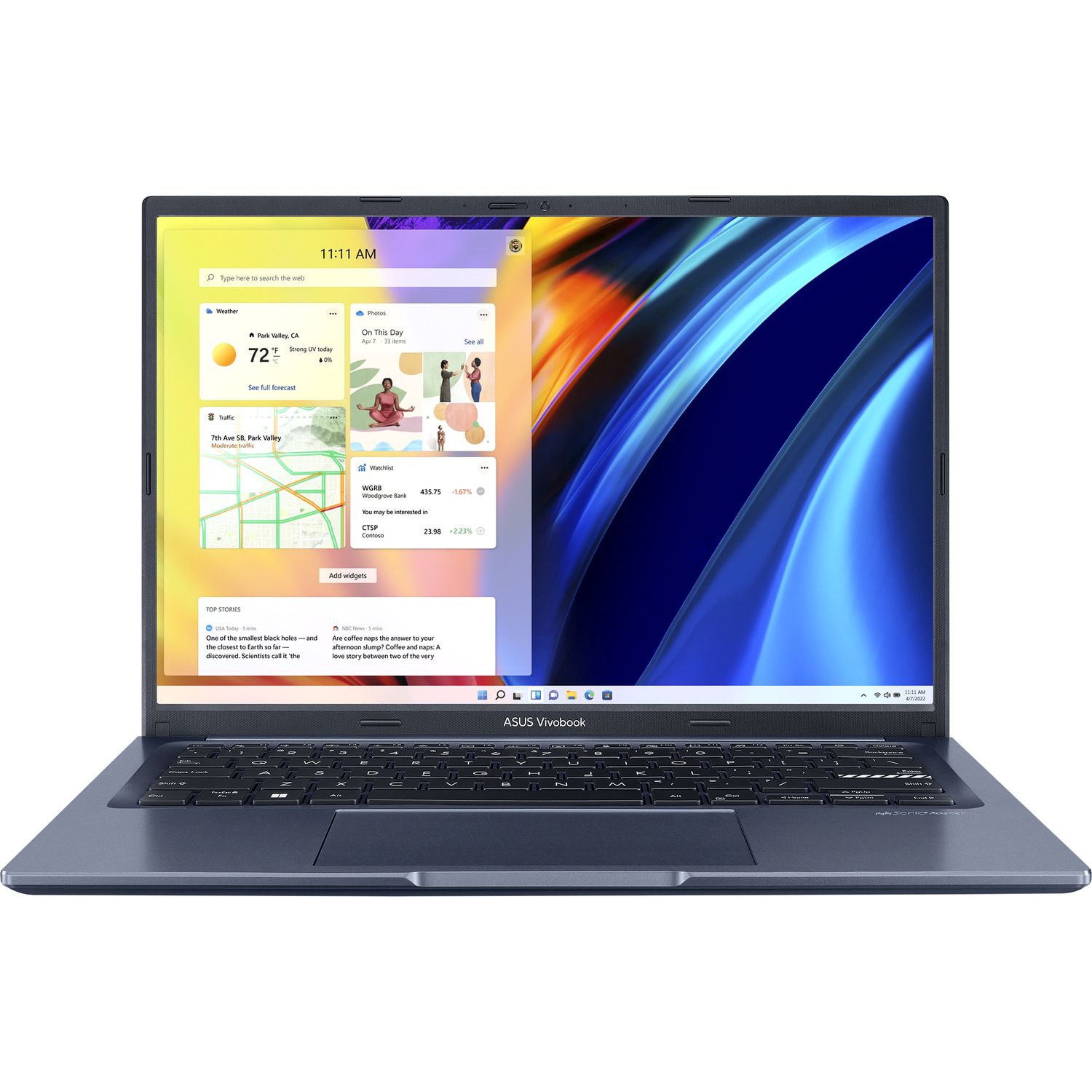 Ноутбук Asus VivoBook 14X M1403QA-LY113 14″/Ryzen 5/8/SSD 512/Radeon Graphics/FreeDOS/синий— фото №0