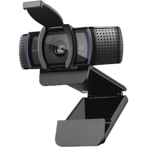 Веб камера Logitech C920e черный+серебристый— фото №0