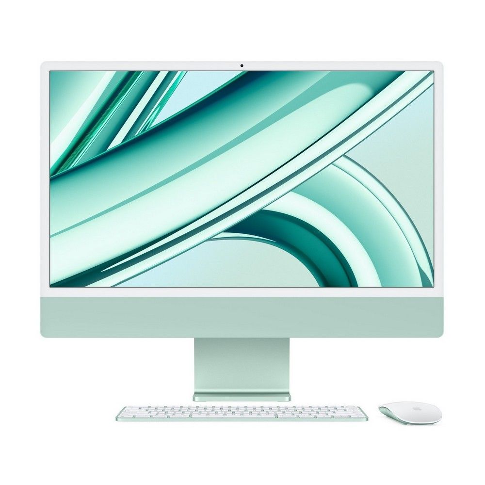 2023 Apple iMac 24″ зеленый (Apple M3, 8Gb, SSD 256Gb, M3 (8 GPU))— фото №0