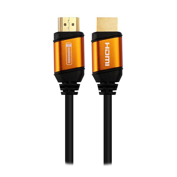 Кабель Mobiledata HDMI-HDMI, 4K, v.2.0B, HDR, 3 м. HDMI / HDMI, 3м, золотой+черный— фото №0
