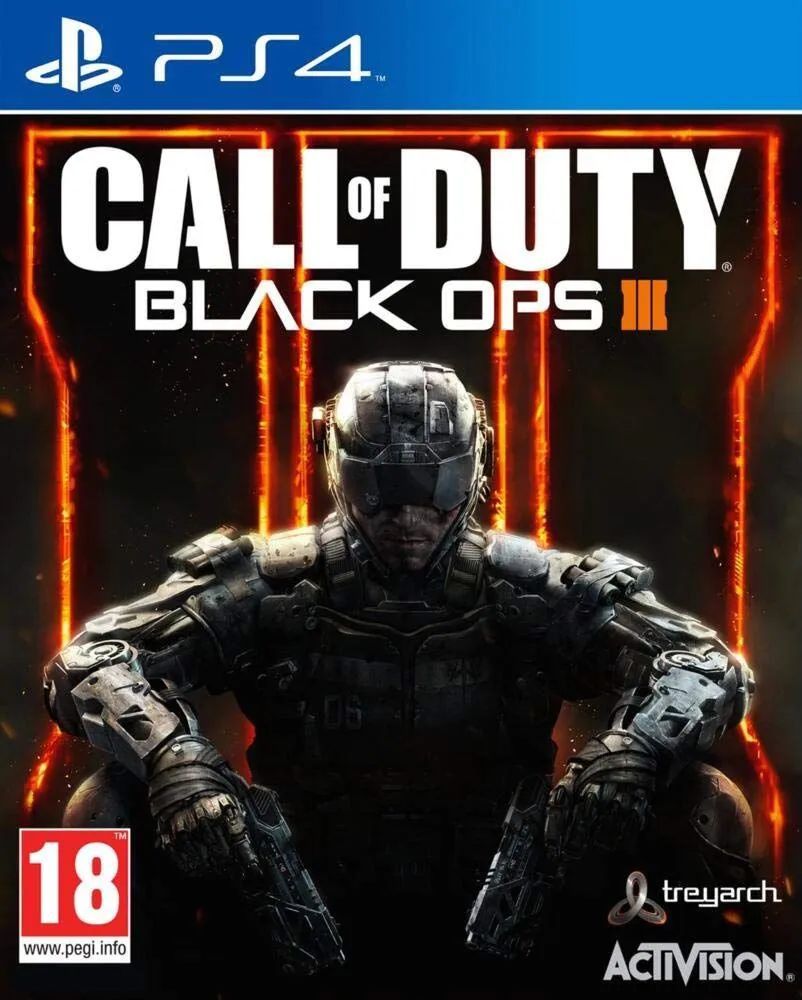 Игра PS4 Call of Duty: Black Ops III, (Английский язык), Стандартное издание