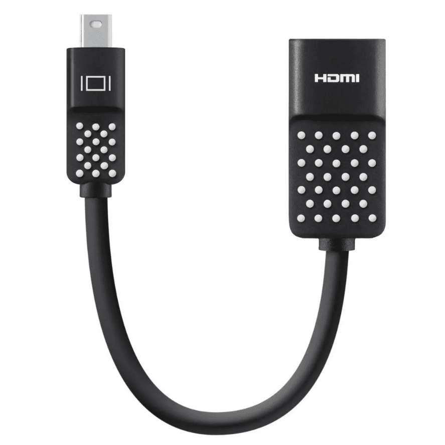 Адаптер Belkin Mini DisplayPort to HDMI Mini DisplayPort / HDMI (f), черный— фото №0