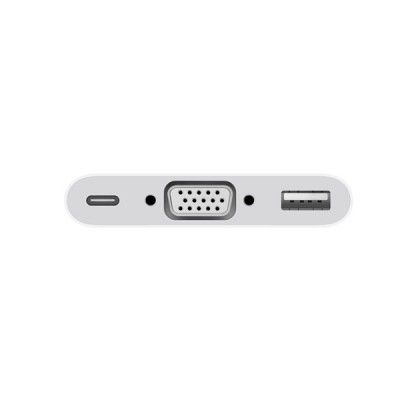 Адаптер мультипортовый Apple USB-C VGA Multiport Adapter 3 в 1, белый— фото №1