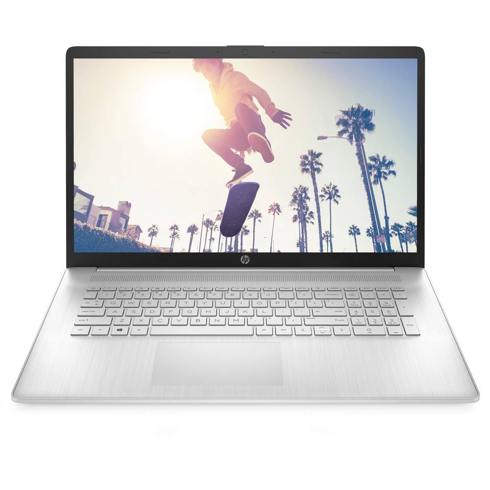 Ноутбук HP 17-cp0004ur 17.3″/8/SSD 512/серебристый— фото №0