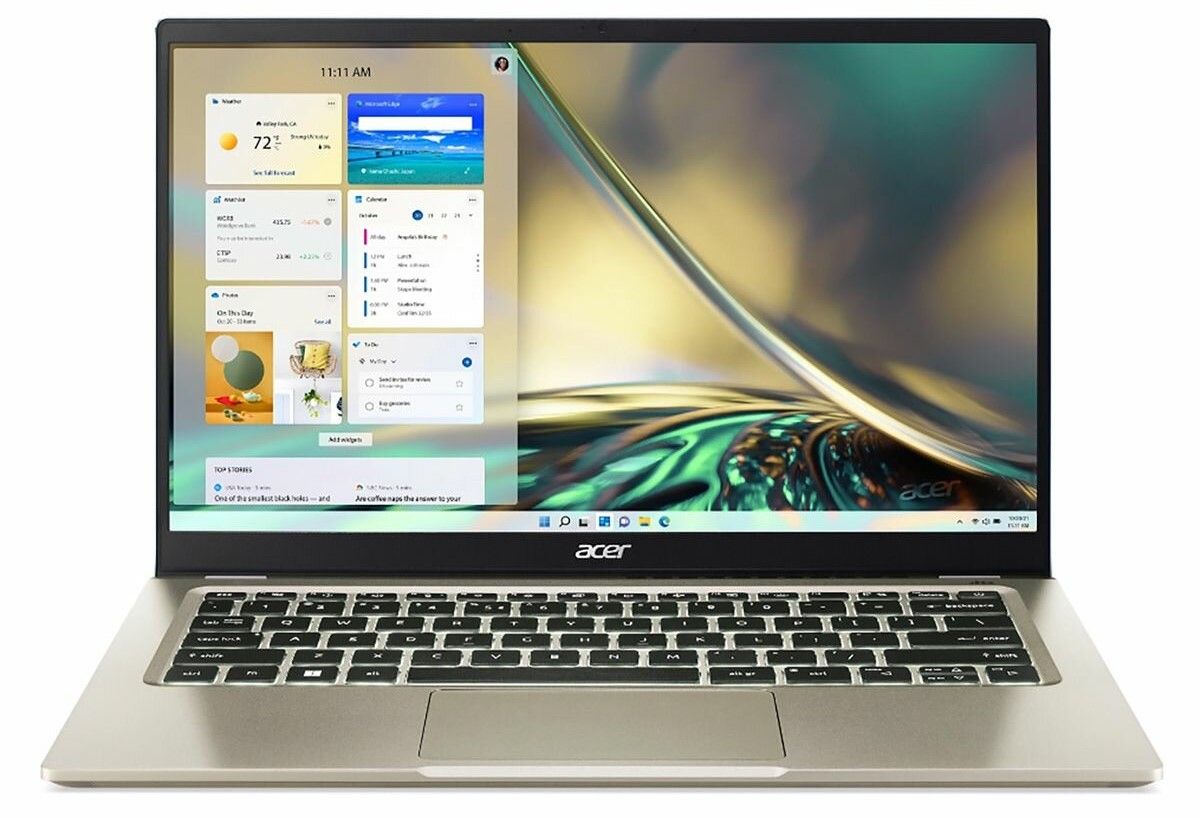 Ноутбук Acer Swift 3 SF314-512 14″/Core i5/8/SSD 512/Iris Xe Graphics/FreeDOS/золотой— фото №0