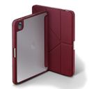 Чехол-книжка Uniq Moven Anti-microbial для iPad mini (6‑го поколения) (2021), полиуретан, красный— фото №0