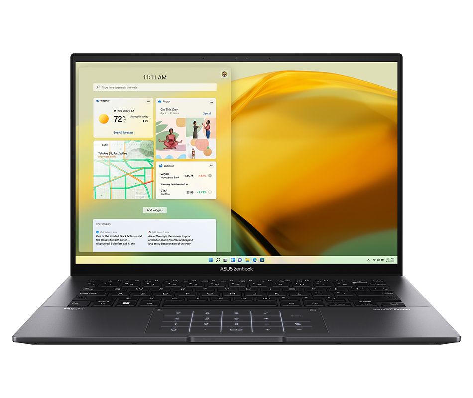 Ультрабук Asus ZenBook 14 UM3402YA-KP660 14″/Ryzen 7/16/SSD 1024/Iris Xe Graphics/no OS/черный— фото №0