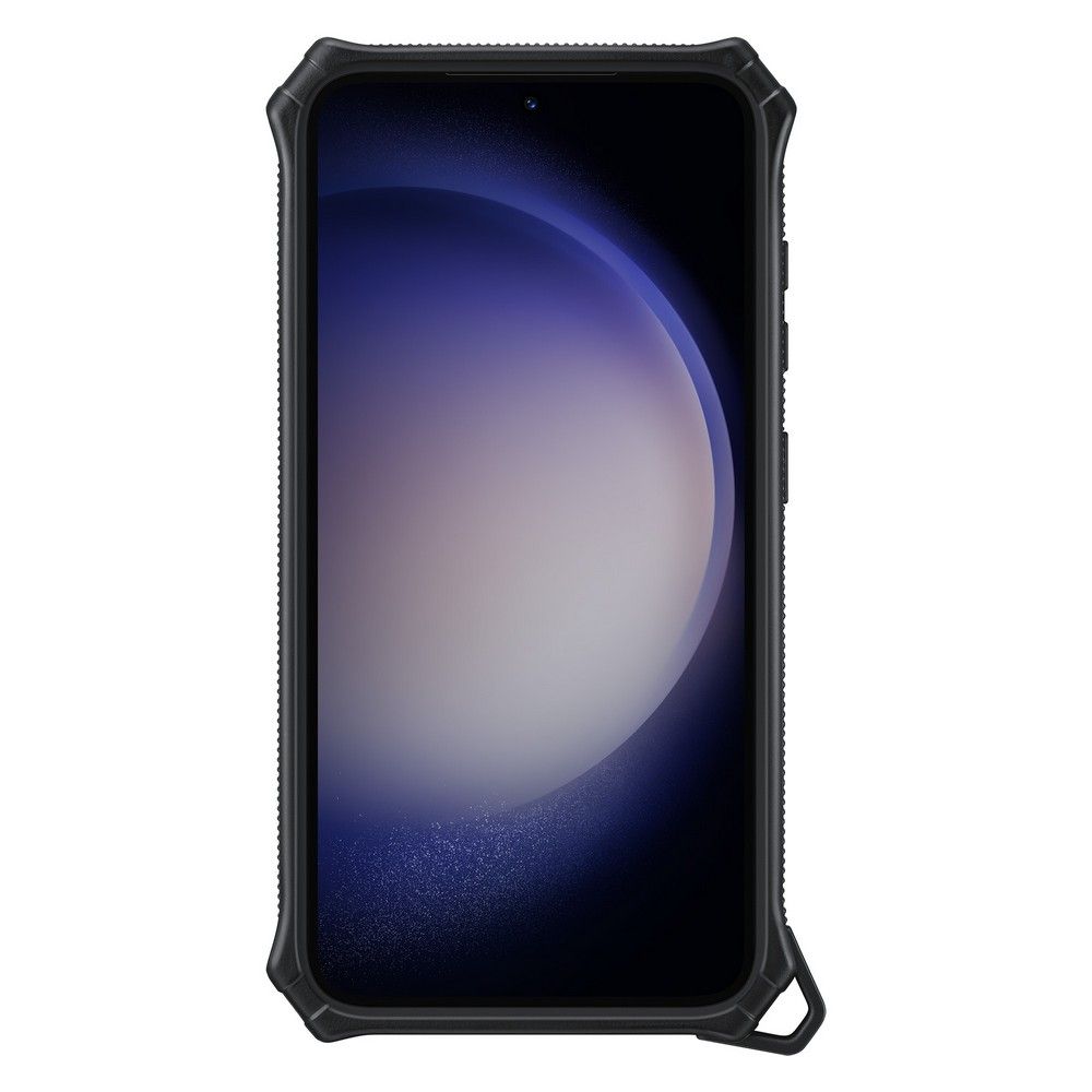 Чехол-накладка Samsung Rugged Gadget Case для Galaxy S23+, поликарбонат, титан— фото №2