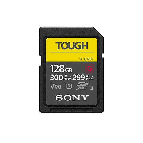 Карта памяти SDXC Sony серии SF-G TOUGH, 128GB— фото №0