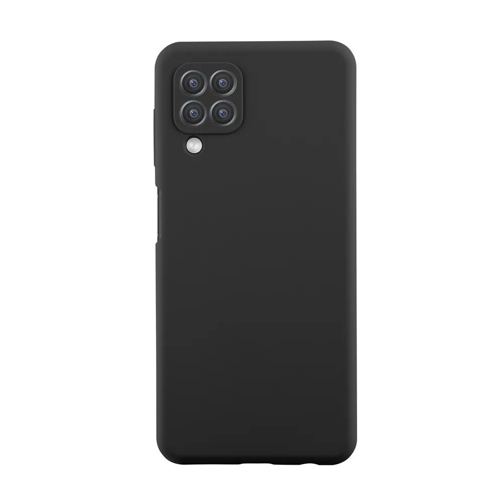Чехол-накладка Deppa Liquid Silicone Pro для Galaxy A22 (2021), силикон, черный