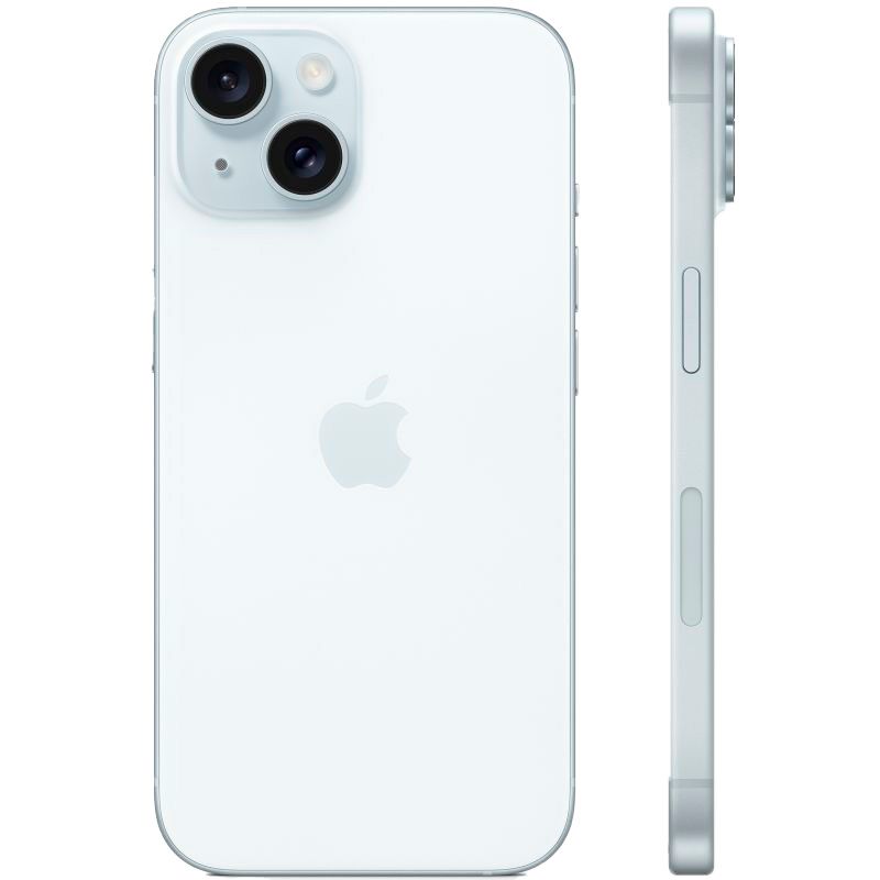 Apple iPhone 15 256GB, голубой— фото №1