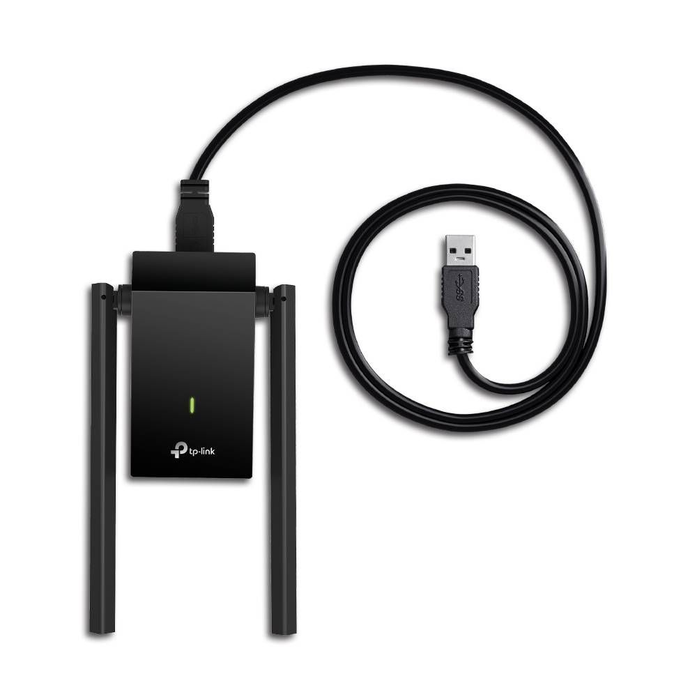Адаптер Wi-Fi TP-LINK Archer T4U Plus, черный— фото №2