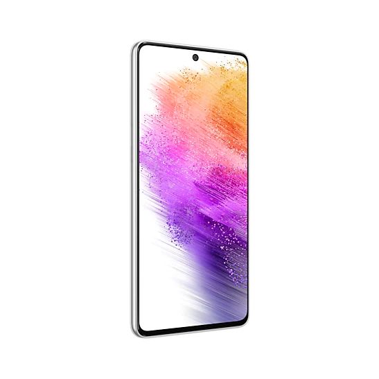 Смартфон Samsung Galaxy A73 5G 128Gb, белый (РСТ)— фото №1