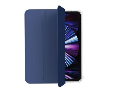 Чехол-книжка VLP Dual Folio для iPad mini (6‑го поколения) (2021), полиуретан, темно-синий