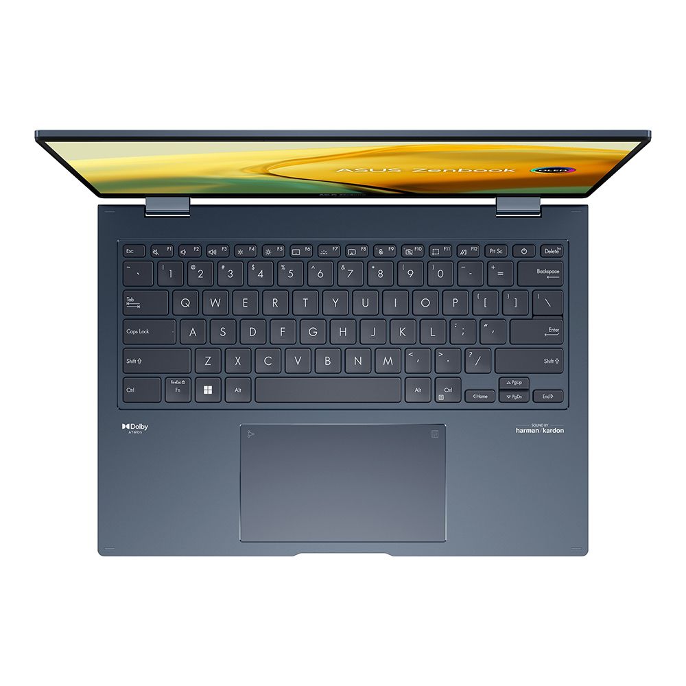 Ультрабук Asus ZenBook 14 Flip OLED UP3404VA-KN184W 14″/Core i7/16/SSD 1024/Iris Xe Graphics/Windows 11 Home 64-bit/синий— фото №3